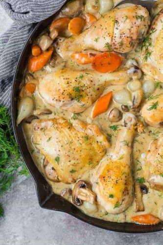 Chicken Fricassee