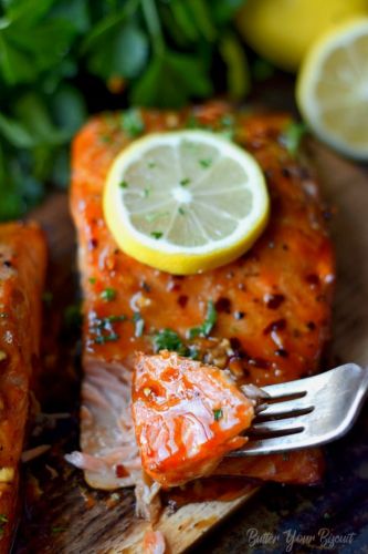 Cedar Plank Grilled Salmon