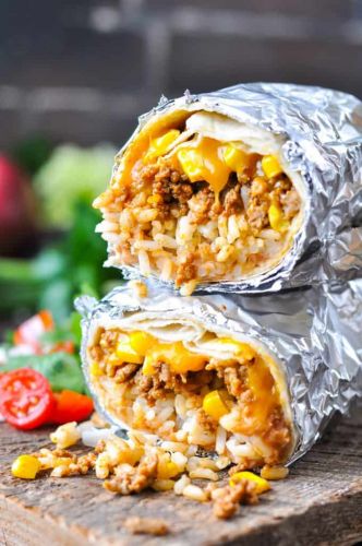 Easy Freezer Burritos