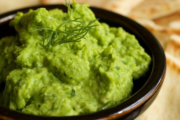 Green beans and zucchini mash