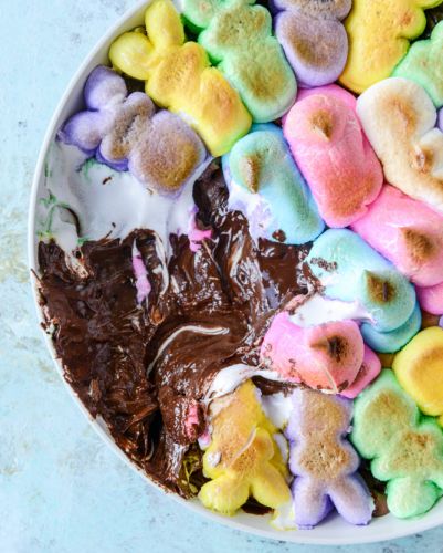 Peeps S'Mores Skillet