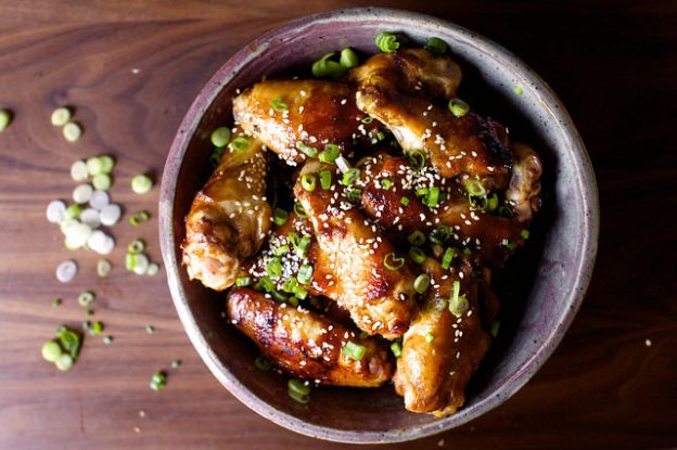 Sticky Sesame Chicken Wings