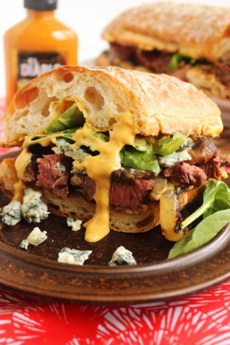 Grilled Beef Tenderloin Sandwich with Spicy Steakhouse Aioli