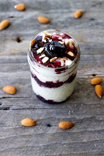 DANISH RICE PUDDING WITH WARM CHERRY SAUCE (RISALAMANDE)