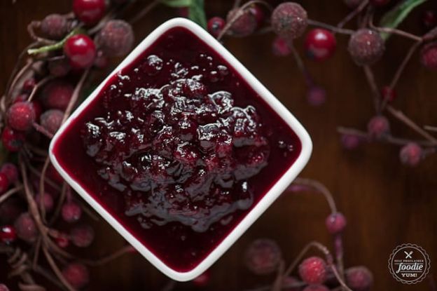 Fresh Homemade Cranberry Sauce