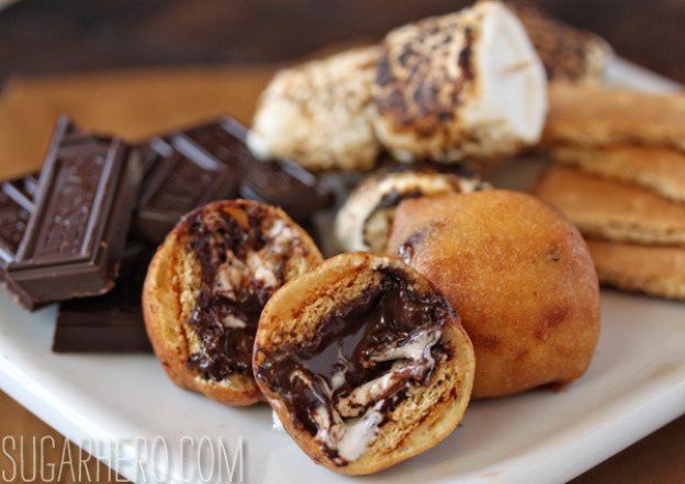 Deep fried S'mores