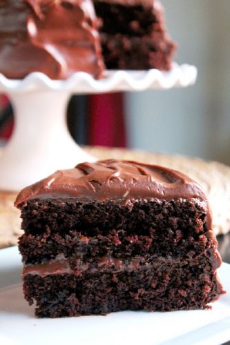 Devil’s Food Chocolate Cake