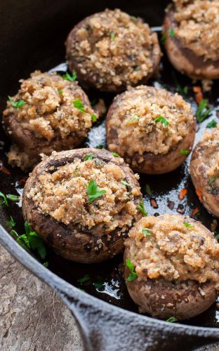 Stuffed mushrooms