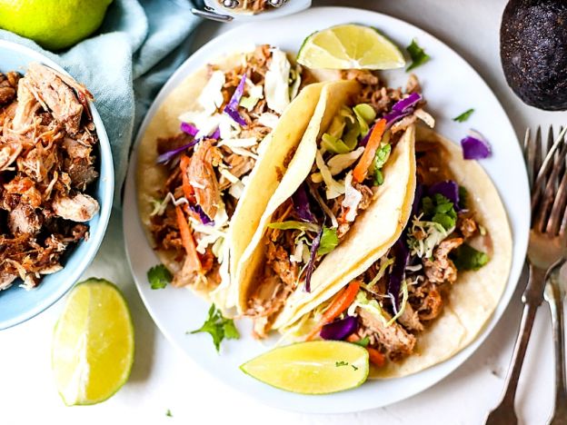 Easy Crock Pot Pulled Pork Tacos