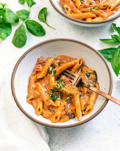 Creamy Goat Cheese Pasta