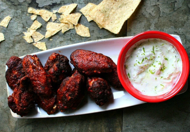 DIABLO’S TORMENT WINGS With HOLY DIP