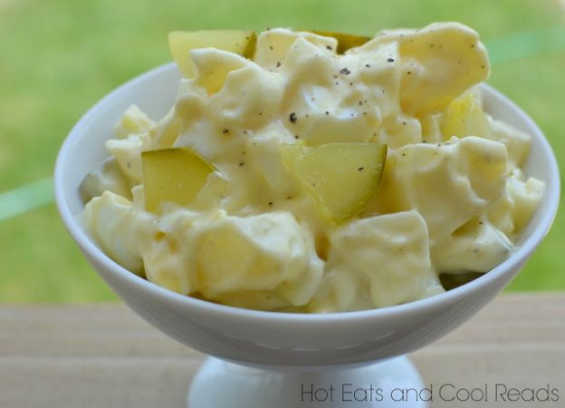 Dill pickle potato salad