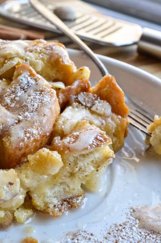 Dairy Free Egg Nog French Toast Casserole