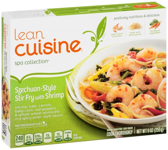 Lean Cuisine Szechuan-Style Stir Fry With Shrimp