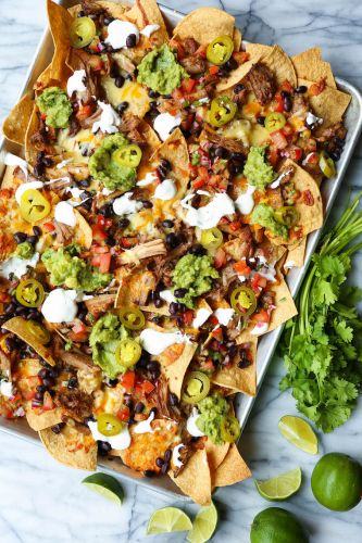 Instant Pot Pulled Pork Nachos