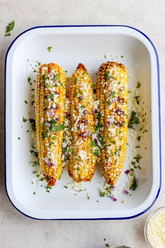 Grilled Mexican Street Corn