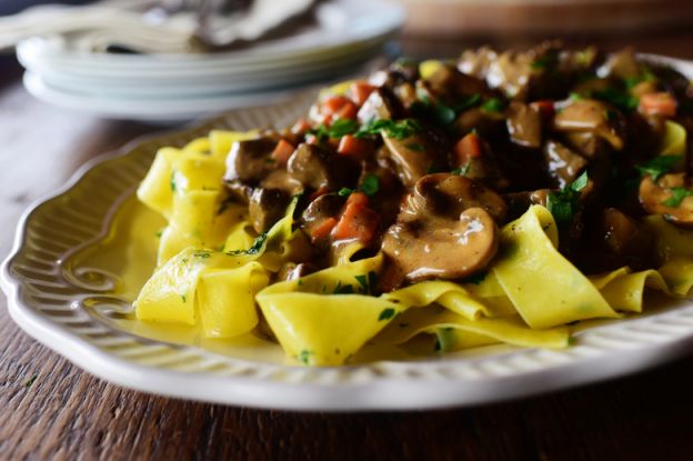 Beef Stroganoff