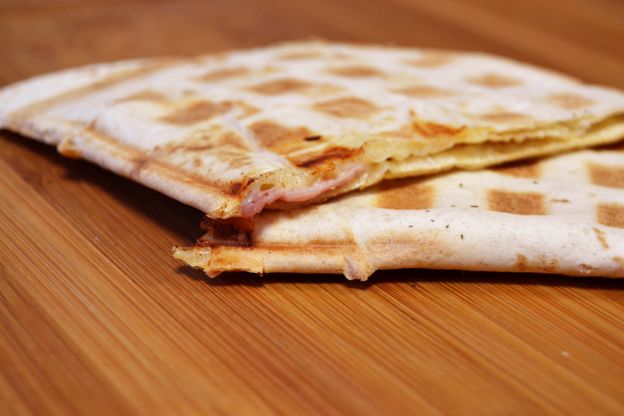 Quesadilla waffles