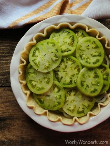 Fried Green Tomato Pie