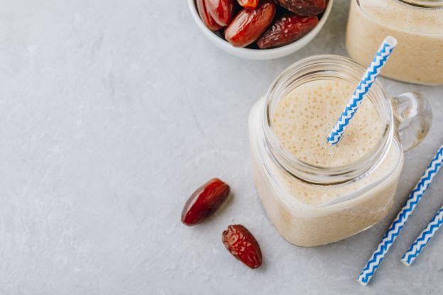 Milkshakes - Nix the sugar, and sweeten them up with dates