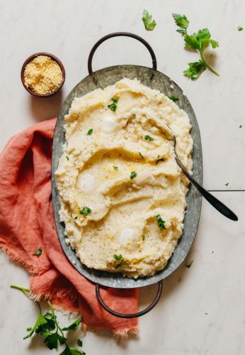 Garlic Mashed Cauliflower