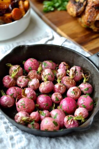 Roasted Radishes