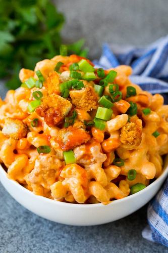 Buffalo Chicken Mac and Cheese