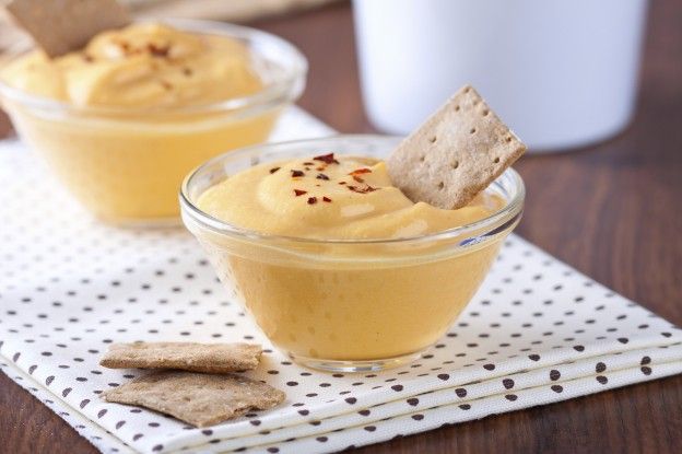 Garlicky pumpkin dip