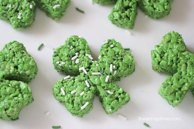 Clover Rice Krispie Treats