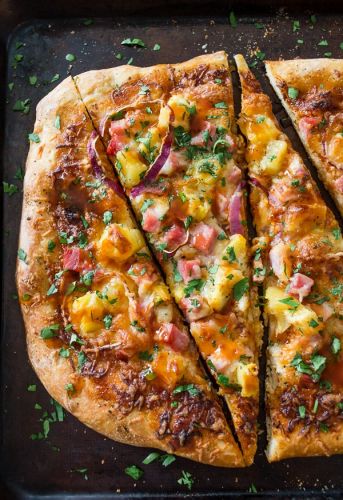 BBQ Hawaiian Pizza