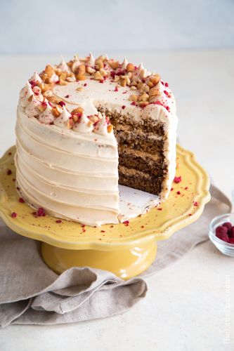 Banana Peanut Butter Jelly Cake