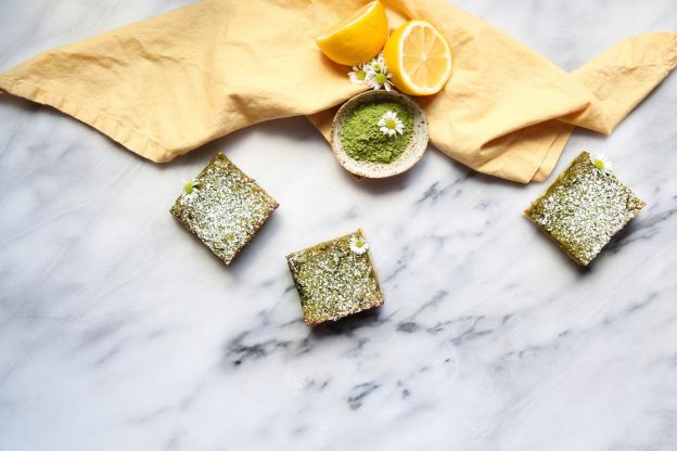 Matcha Green Tea Lemon Bars