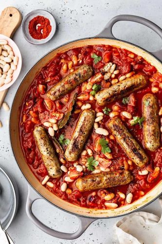 Sausage and Cannellini Bean Stew