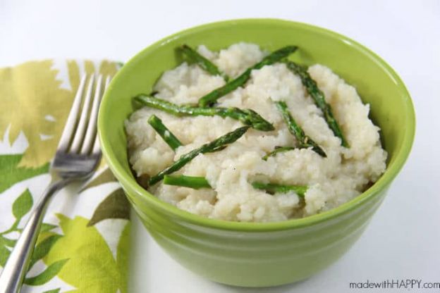 asparagus risotto