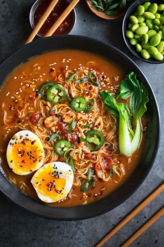 Spicy Vegetarian Ramen