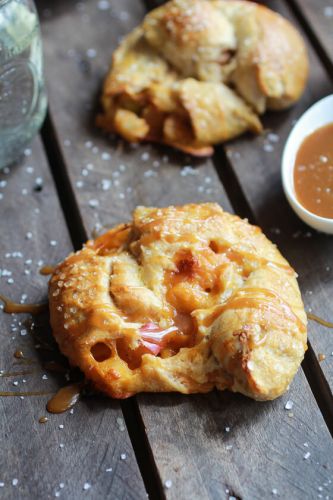 Caramelized Apple + Cheddar Cheese Soft Pretzels