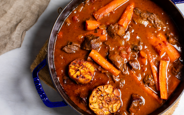 Easy Beef Stew with Garlic