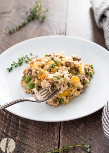 Easy Crockpot Chicken and Rice