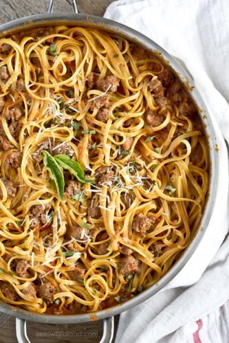 Pasta With Meat Sauce