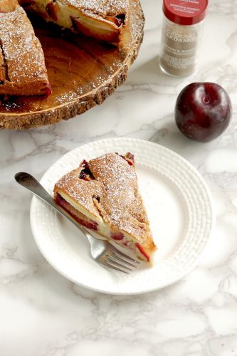 Rustic Plum Cake