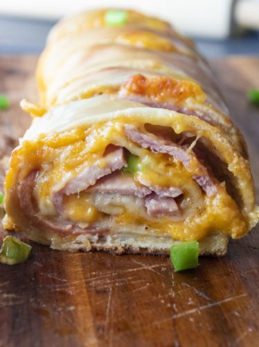 Ham and Cheese Stromboli