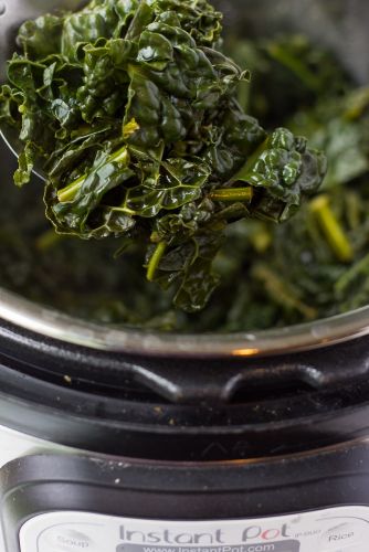 Instant Pot Steamed Kale