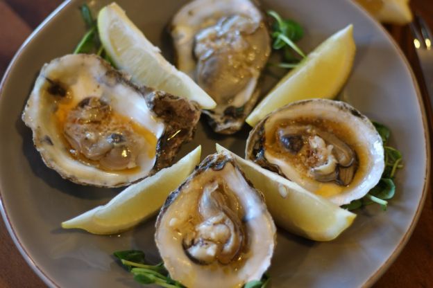 Grilled Oysters with Smoked Paprika Butter