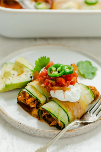 Zucchini Enchiladas