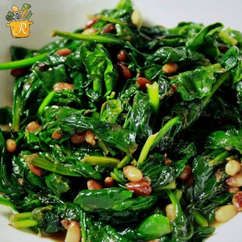 Lemon Sauteed Spinach