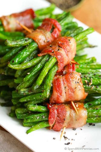 Bacon Green Bean Bundles