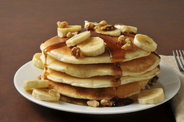 Egg-less banana pancakes