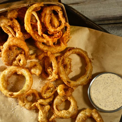 Cajun onion rings