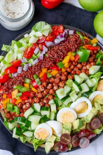 Cobb Salad with Smoky Chickpeas