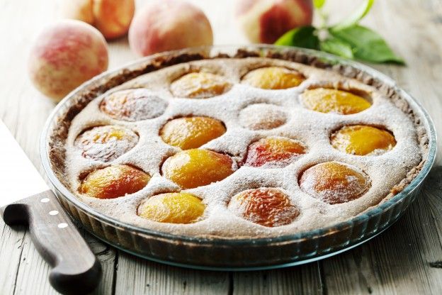 Peach tart